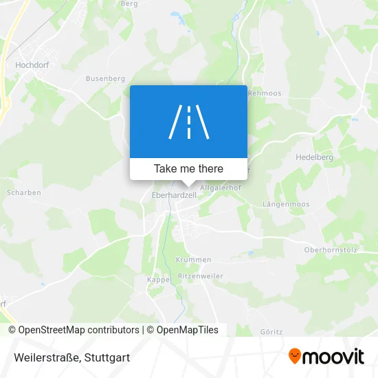 Карта Weilerstraße
