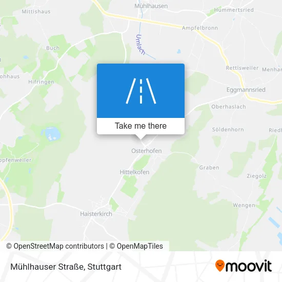 Карта Mühlhauser Straße