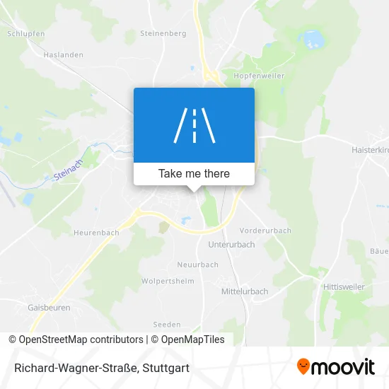 Карта Richard-Wagner-Straße