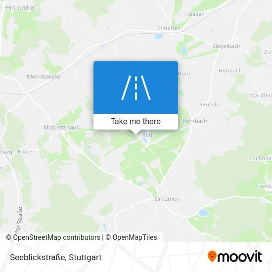 Карта Seeblickstraße