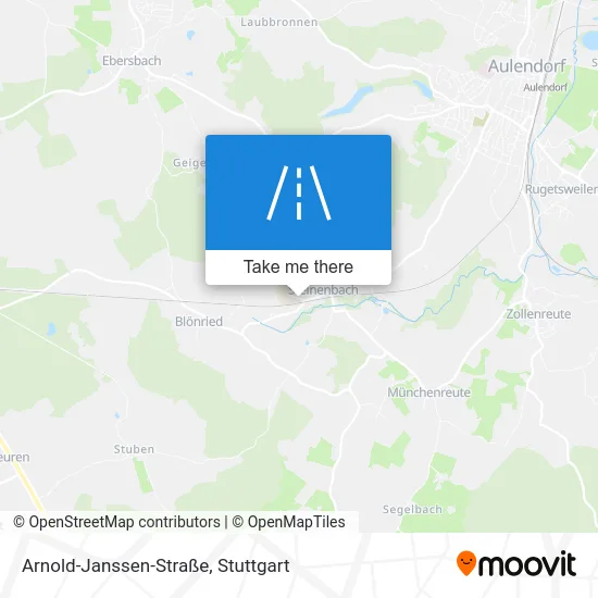 Карта Arnold-Janssen-Straße