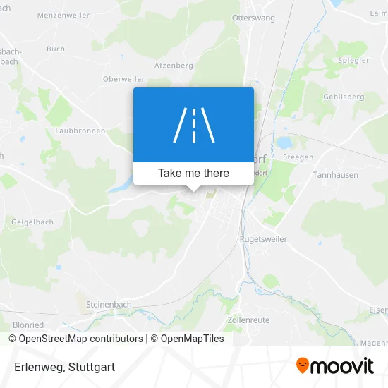 Карта Erlenweg