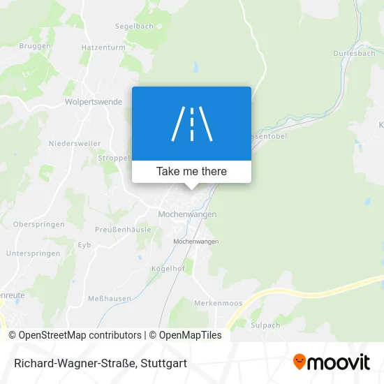 Карта Richard-Wagner-Straße