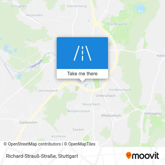 Карта Richard-Strauß-Straße