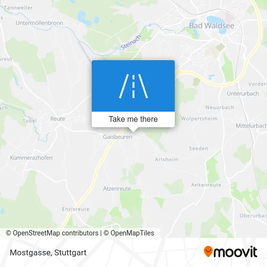 Карта Mostgasse