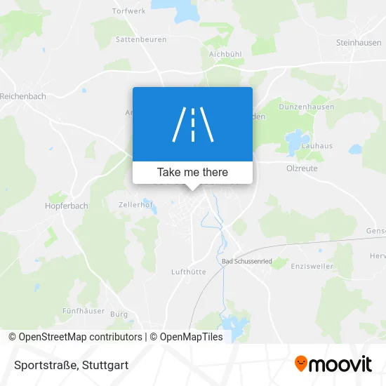 Карта Sportstraße
