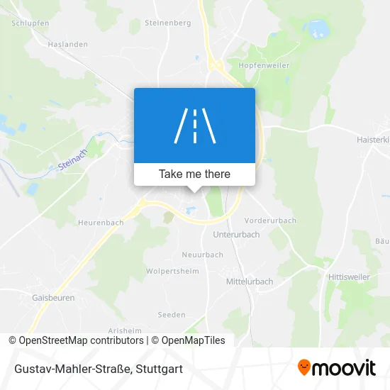 Карта Gustav-Mahler-Straße