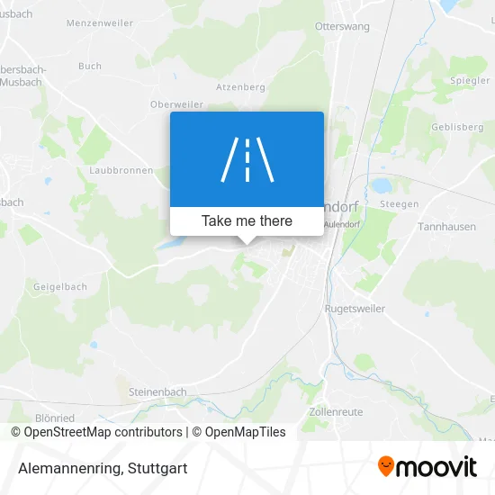 Карта Alemannenring