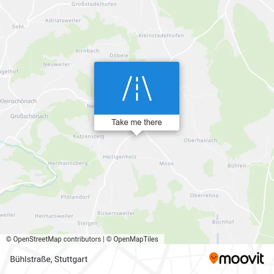 Карта Bühlstraße
