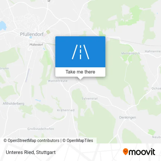 Карта Unteres Ried