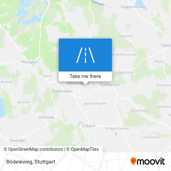 Карта Bödeleweg