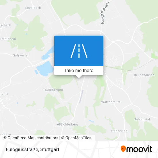 Карта Eulogiusstraße