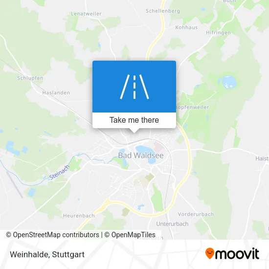 Карта Weinhalde