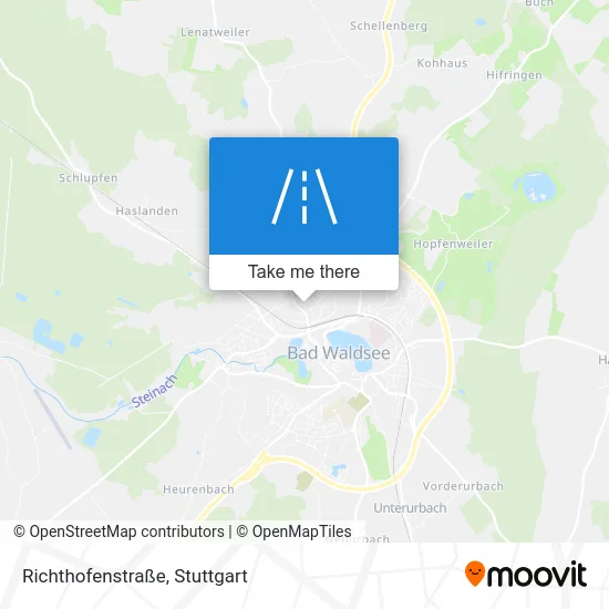 Карта Richthofenstraße