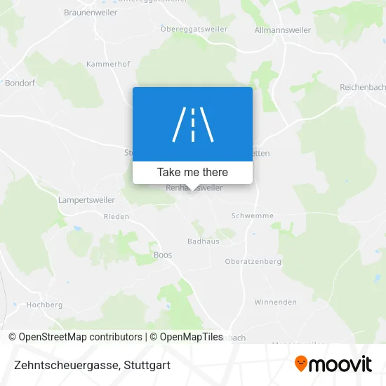 Карта Zehntscheuergasse