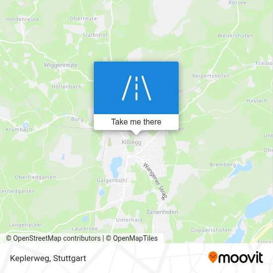 Keplerweg map