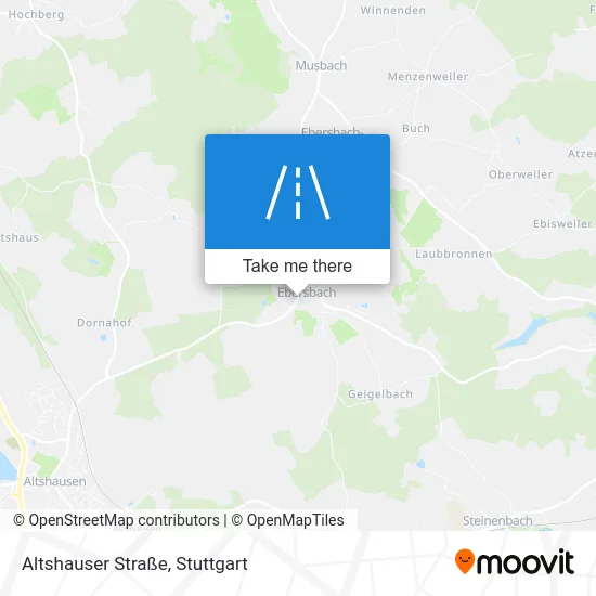 Карта Altshauser Straße