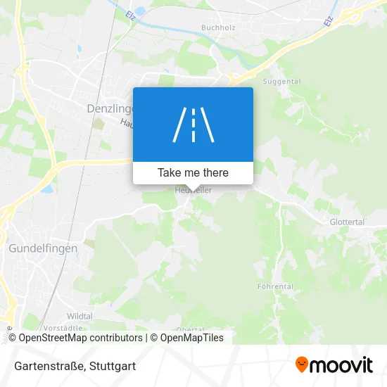 Карта Gartenstraße