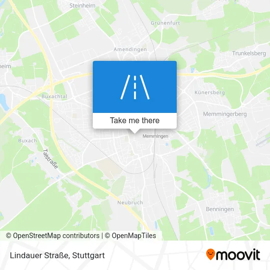 Карта Lindauer Straße