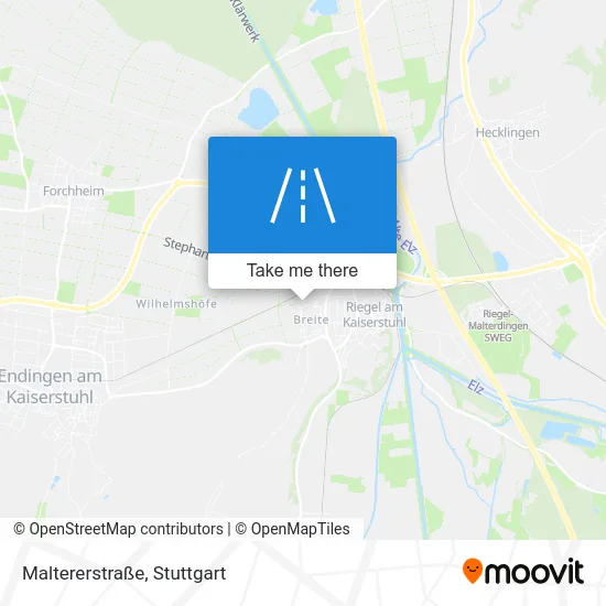 Карта Maltererstraße