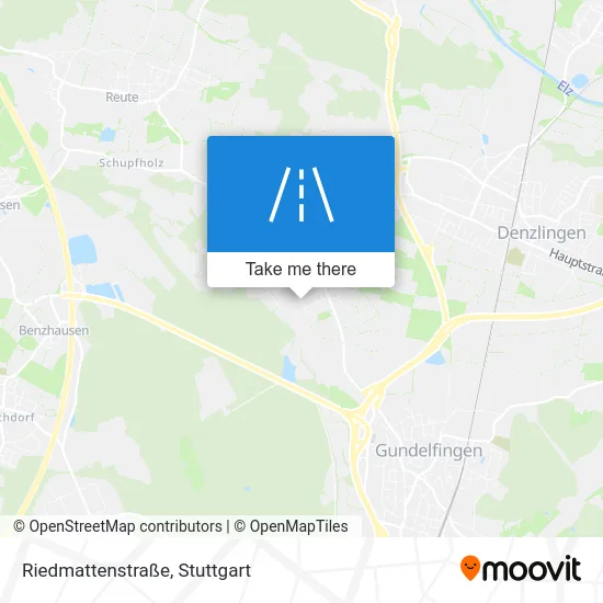 Riedmattenstraße map