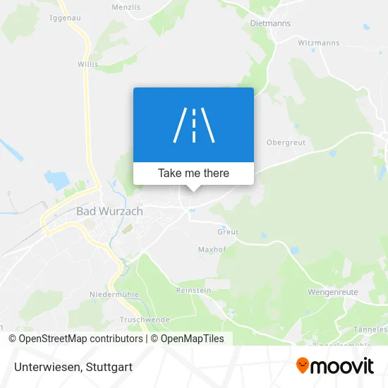 Карта Unterwiesen