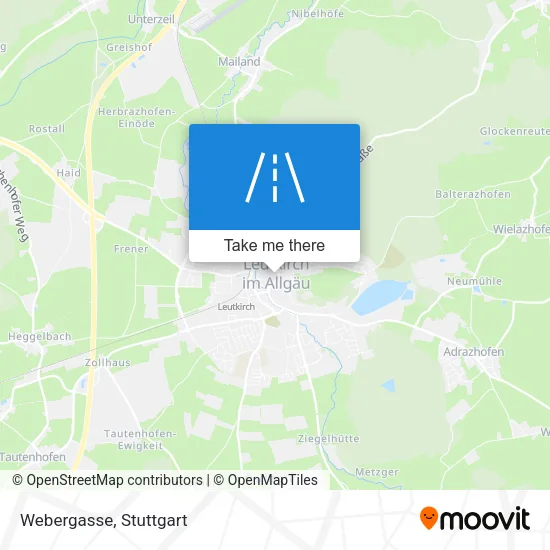 Карта Webergasse