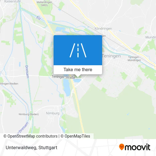 Карта Unterwaldweg