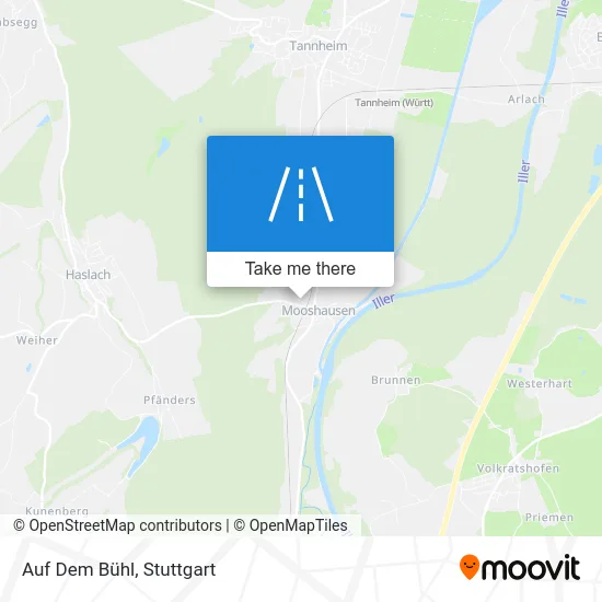 Карта Auf Dem Bühl