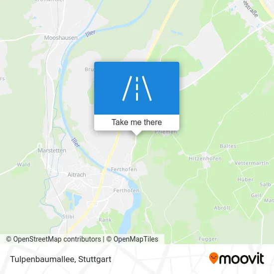 Карта Tulpenbaumallee