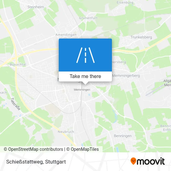 Карта Schießstattweg