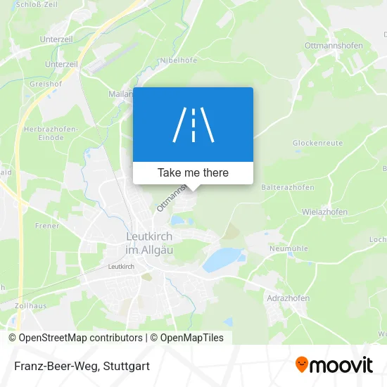 Карта Franz-Beer-Weg