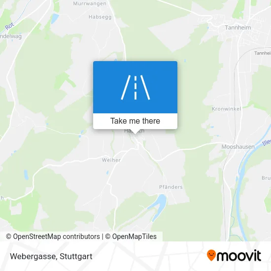 Карта Webergasse