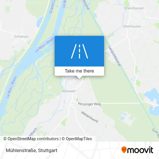 Карта Mühlenstraße