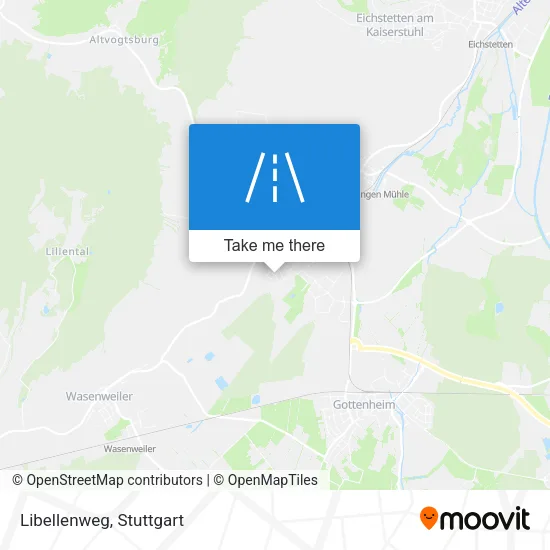 Карта Libellenweg