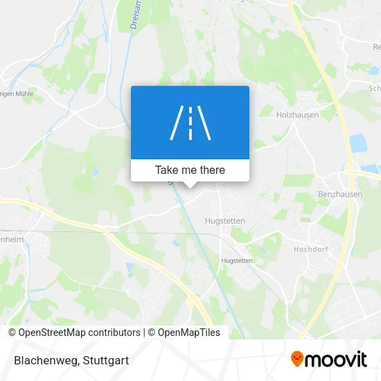 Карта Blachenweg