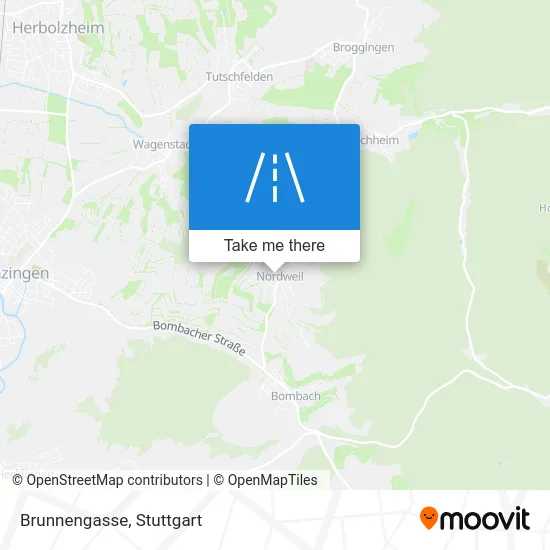 Карта Brunnengasse