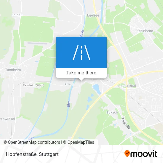 Карта Hopfenstraße