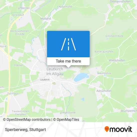 Карта Sperberweg