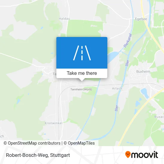 Карта Robert-Bosch-Weg