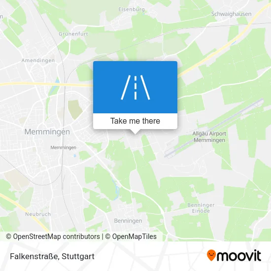 Карта Falkenstraße