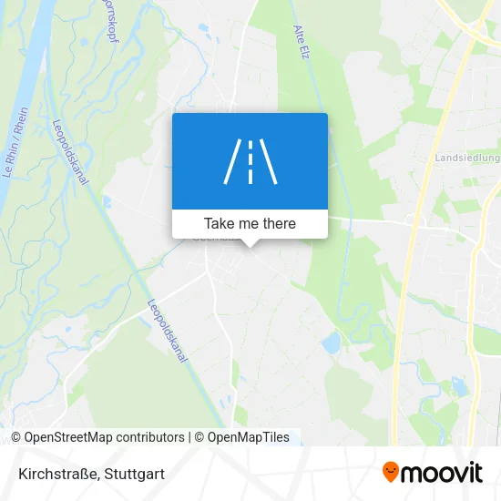 Карта Kirchstraße