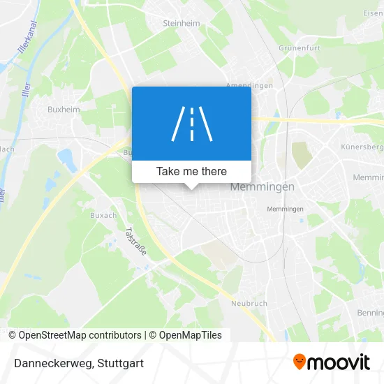Карта Danneckerweg