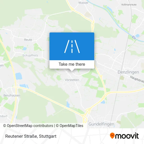 Карта Reutener Straße