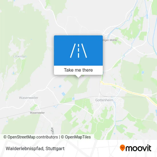 Карта Walderlebnispfad