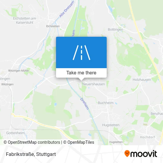 Карта Fabrikstraße