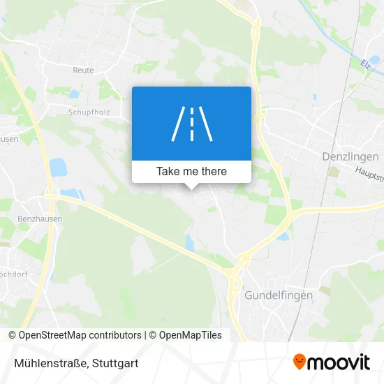 Карта Mühlenstraße