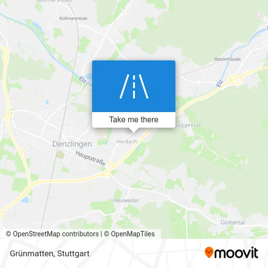 Карта Grünmatten