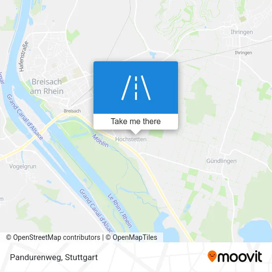 Карта Pandurenweg