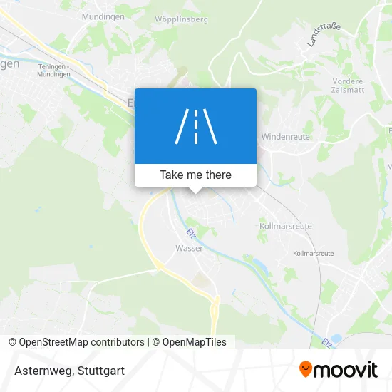 Карта Asternweg